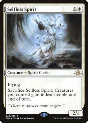 MTG Selfless Spirit  - Eldritch Moon