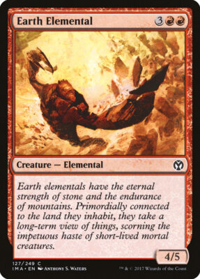 4x Earth Elemental *FOIL* - NM - Iconic Masters - SPARROW MAGIC mtg