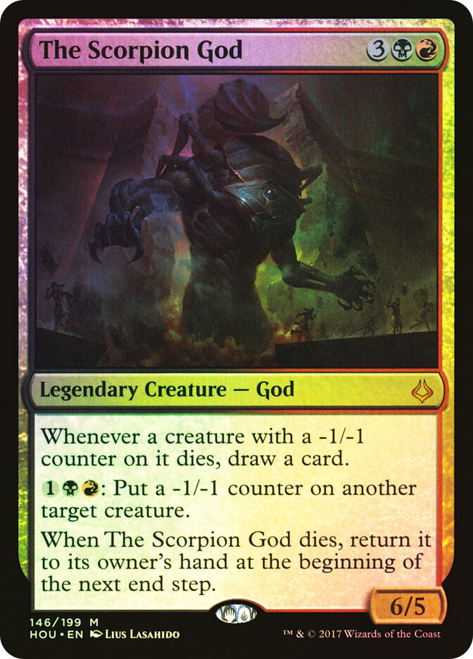 MTG FOIL The Scorpion God - Hour of Devastation #146 | eBay