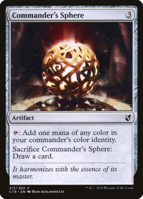 Commander's Sphere [Commander 2019] Magic MTG