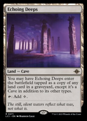 MTG Magic the Gathering Echoing Deeps (271/491) The Lost Caverns of Ixalan LP