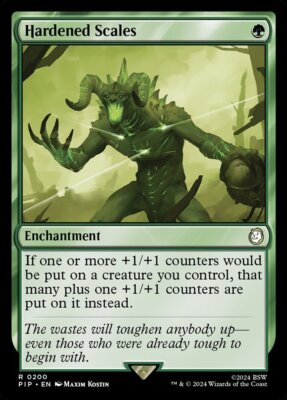 MTG Fallout R Hardened Scales #0200