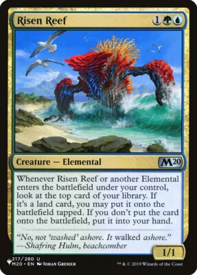Risen Reef The List XQX MTG Magic