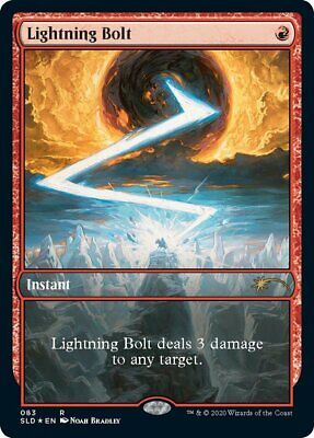 Lightning Bolt - Foil (083) x1 - Secret Lair Drop Series