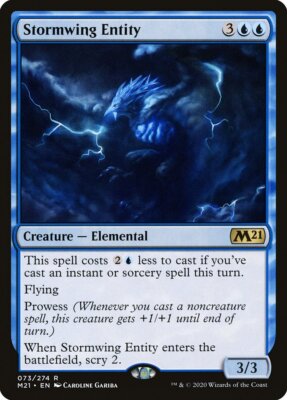 MTG Stormwing Entity ** Core Set 2021 ** English (NM)