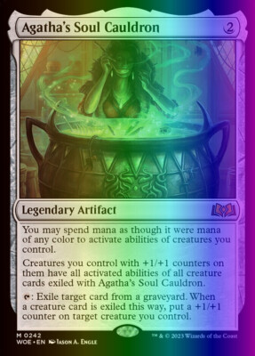 MTG Agatha's Soul Cauldron (242/475) Wilds of Eldraine LP
