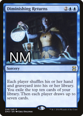 MTG Diminishing Returns {Eternal Masters} - NM