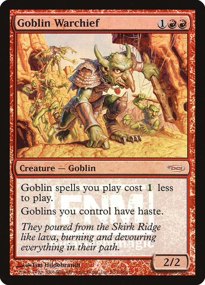 ゴブリンの戦長 Goblin Warchief 日本語foil ミントモール / MINT GAMES MTG(東日本橋) / 【DOM】【JPN
