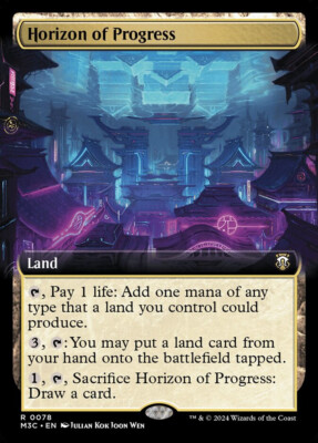Magic MtG: *Extended Art* Horizon of Progress (Modern Horizons 3), NM