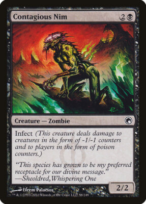 Contagious Nim | MtG Magic Scars of Mirrodin | English | Near Mint-Mint (NM-M)