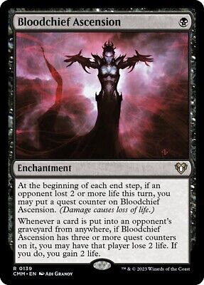1x Bloodchief Ascension, NM, Commander Masters (CMM), Magic: the Gathering, MtG