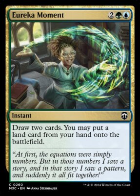MTG Commander MH3 C Eureka Moment #0260 PLAYSET 4X X4