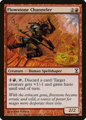 1X Flowstone Channeler MTG Magic TIME SPIRAL 155/301