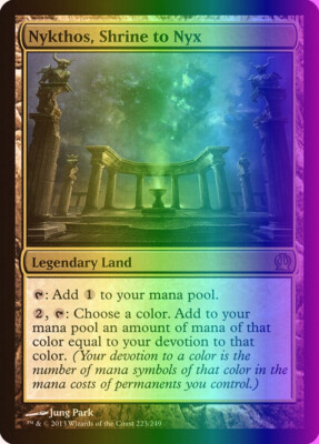 ニクスの祭殿、ニクソス　Nykthos, Shrine to Nyx 2枚セット Nykthos, Shrine to Nyx | Theros | Star City Games