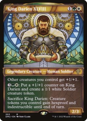 MTG Magic the Gathering King Darien XLVIII (303/552) Dominaria United LP