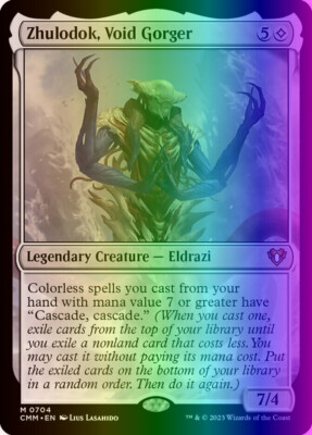 MTG Zhulodok, Void Gorger (704/1173) Commander Masters NM FOIL | eBay
