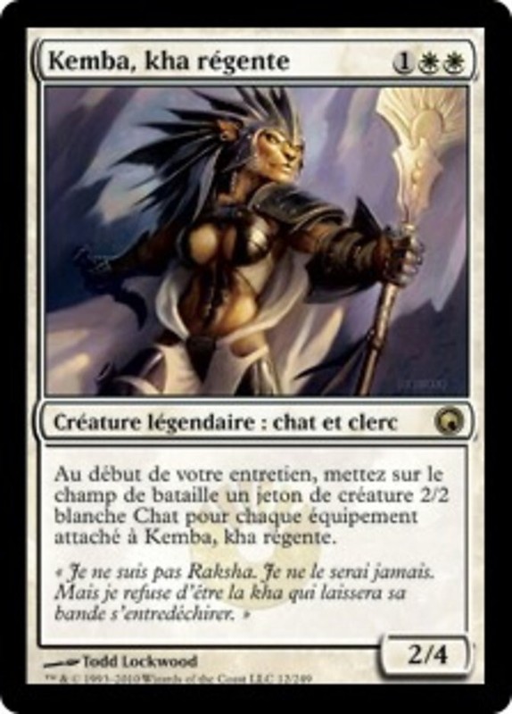 Kemba, Kha Regente    Mtg Magic Vf Ex