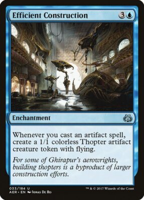 Efficient Construction   MTG  033/184 NM Aether Revolt
