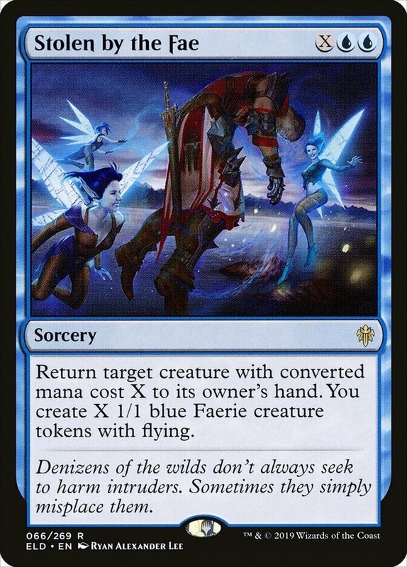 Mtg Magic Stolen By The Fae English EnlevÃ© Par Les Faes Eldraine