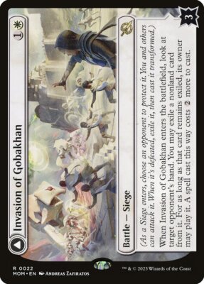 Invasion of Gobakhan // Lightshield Array (022) March of the Machine MOM MTG