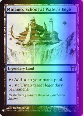MTG 水辺の学舎、水面院 初版 FOIL 英語 MTG Minamo, School at Water's Edge Japanese Foil Rare SP | eBay