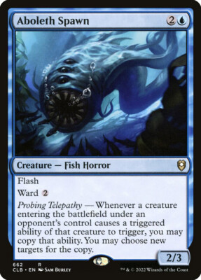 MTG Aboleth Spawn  - Commander Legends: Battle for Baldur's Gate