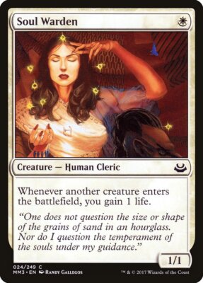Soul Warden [Modern Masters 2017] Magic MTG