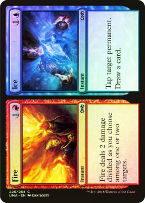 MTG FOIL Fire  Ice  - Ultimate Masters