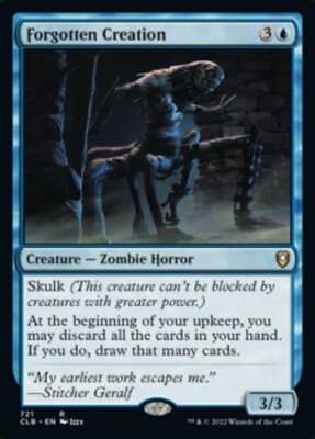 Forgotten Creation [Commander Legends: Battle for Baldur's Gate] Magic MTG