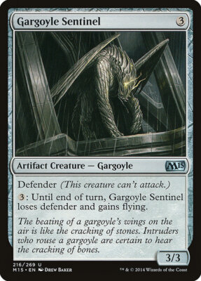 Gargoyle Sentinel [Magic 2015] Magic MTG