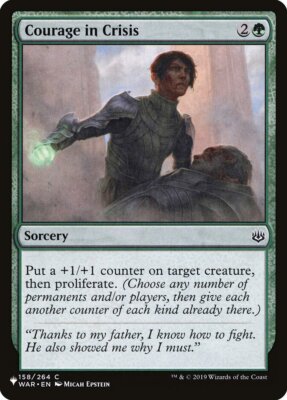 Courage in Crisis The List XQX MTG Magic