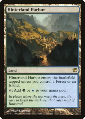 Hinterland Harbor [Innistrad] Magic MTG