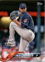 2018 Topps Mini - Carlos Carrasco #120