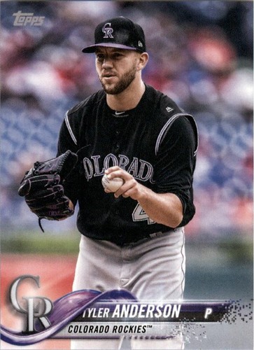 2018 Topps Mini - Tyler Anderson #668