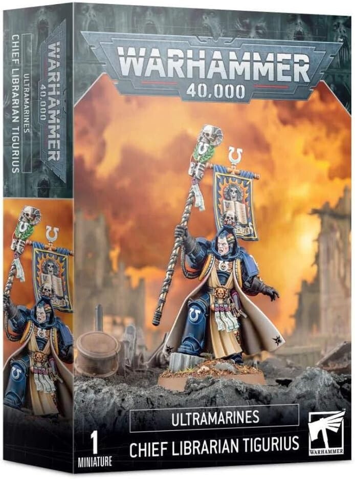 Главный библиотекарь ультрамаринов Warhammer 40k Тигуриус НОВЫЙ в КОРОБКЕ