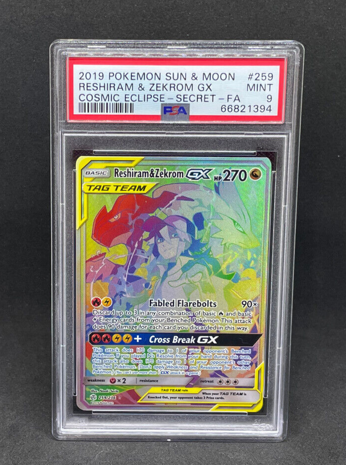 Zekrom Pokémon TCG Professional Sports Authenticator (PSA