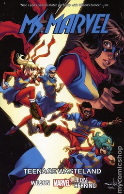 Ms. Marvel TPB #9-1ST NM 2018 Stock Image