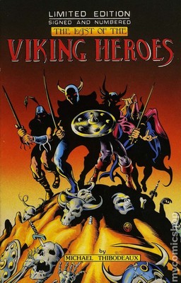 Last of the Viking Heroes TPB Limited Signed Edition #1-1ST VF 1990 Stock Image