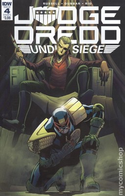 Judge Dredd Under Siege #4A Dunbar VF 2018 Stock Image
