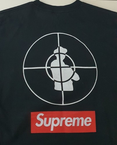 選ぶなら Public x Supreme SS06 Enemy 2006 Vintage M T-shirt black tee スケートボード