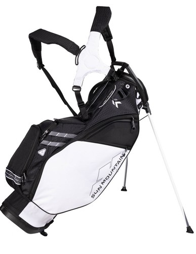 NEW  Sun Mountain 4.5LS 14 Way Stand Bag -white / Black