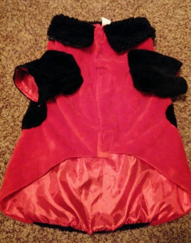 Dog Ladybug Costume Outfit Halloween Anytime Size Large 18