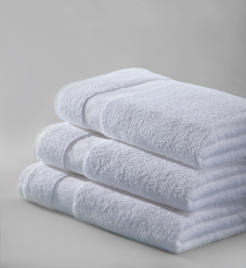 6 new white pure cotton 22x44 hotel motel bath towels health gym tanning salon