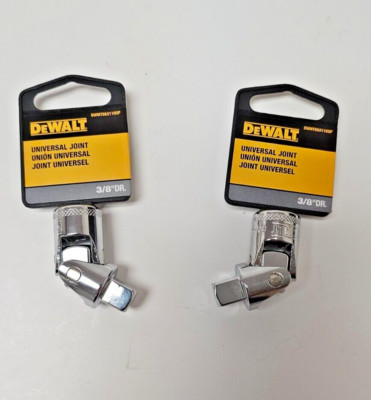 2-PACK DeWalt DWMT86211OSP DEWALT 3/8'' Drive Universal Joint 2-PACK