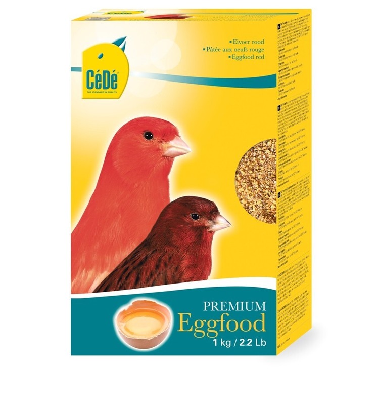 Cede Kanarien Eifutter Rot | 1kg Vogelfutter FÃ¼R KanarienvÃ¶Gel