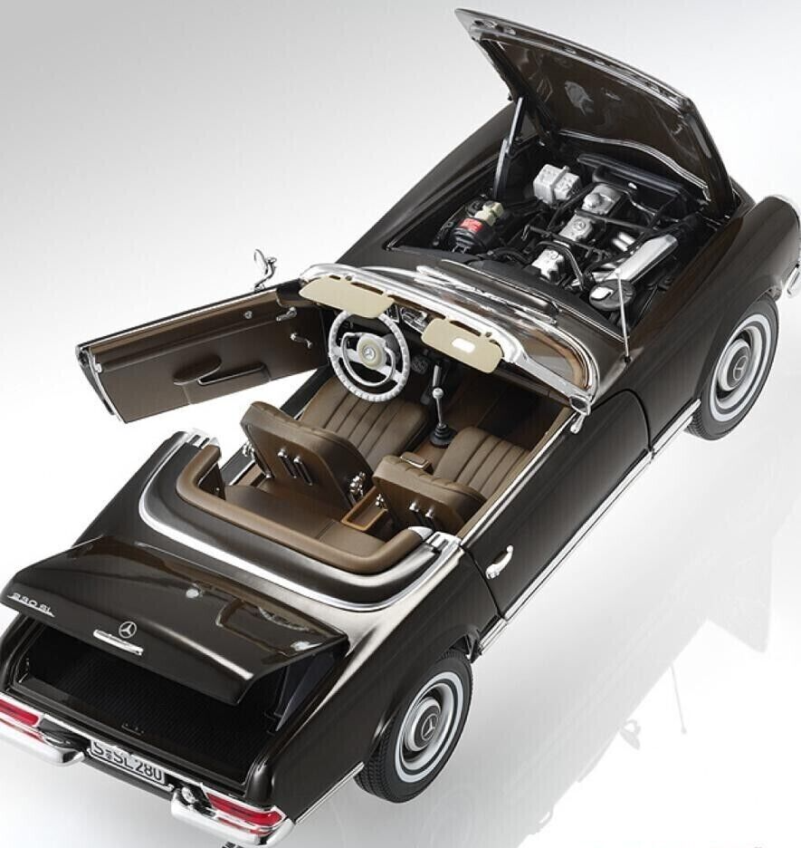 vintage an・an no.18 NOREV 1963 Mercedes-Benz 1:18 230SL Pagoda W113 Brown DEALER 1:18