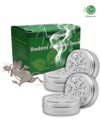 4 Pack Rodent Repellent for Car Engines, Peppermint Oil to Repel Mice and Rats, 