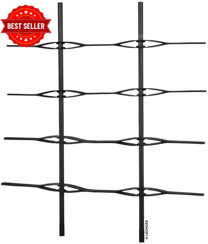 Trellis for Trio 40, 113 Cm X 170 Cm Size, Black