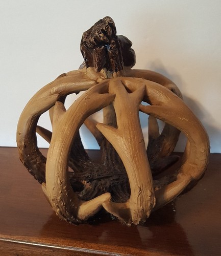 Woodland Antler Harvest Pumpkin 6