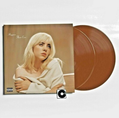 Billie Eilish Happier Than Ever LP レコード Billie Eilish - Happier Than Ever[2 LP] - Amazon.com Music